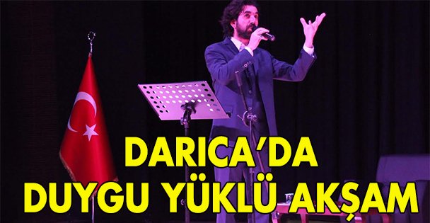 Darıca'da duygu yüklü akşam