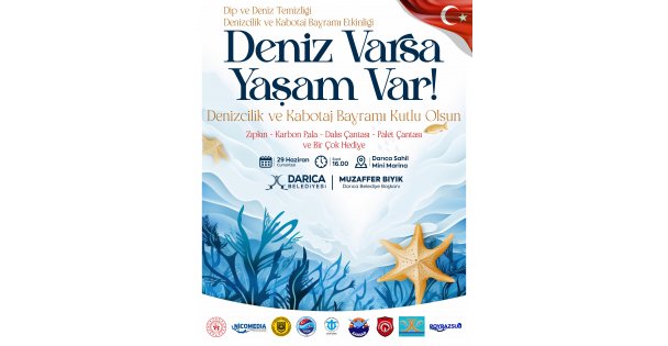 Darıca'da Kabotaj ve Denizcilik Bayramı kutlanacak