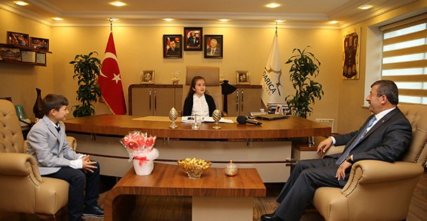 Darıca'da söz çocukların