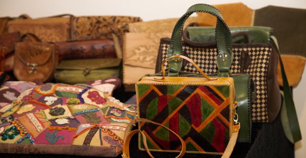 Deri modası KOMEK'te