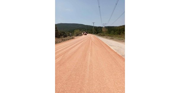 Derince'de köylere giden ulaşım ağı yenileniyor