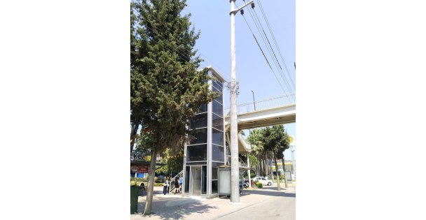 Derince'deki asansör bakıma alındı