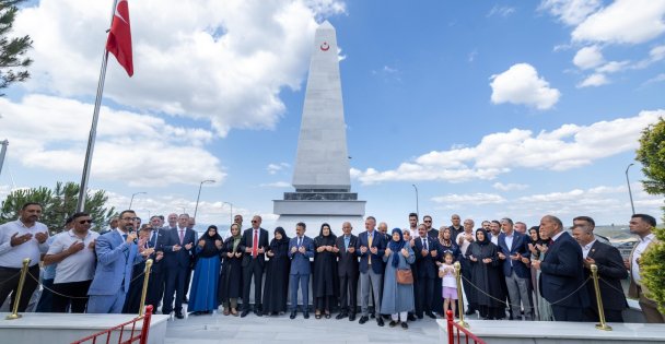 Diliskelesi Şehitlik Anıtı açıldı