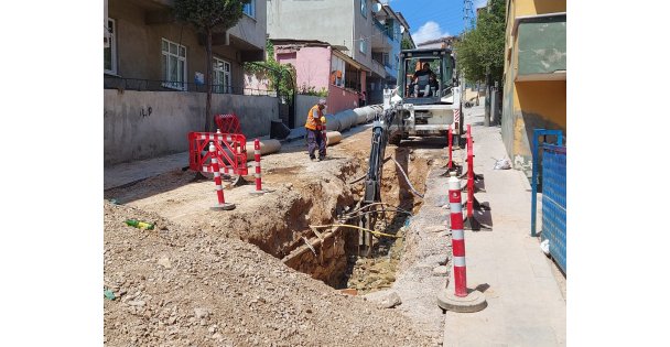 Dilovası Bağdat Caddesinde altyapı çalışmaları tamamlandı