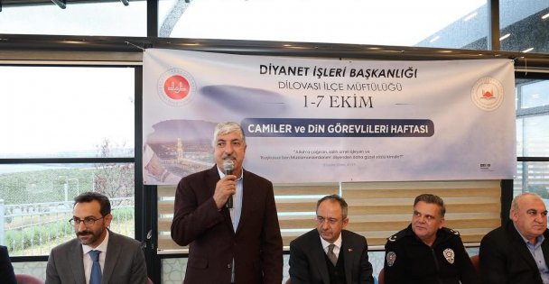Dilovası'nda Din Görevlileri Haftası Kutlandı