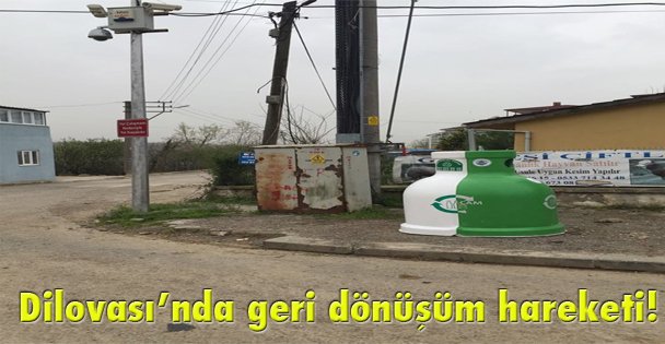 Dilovası'nda geri dönüşüm hareketi!