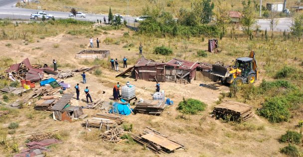 Dilovası'nda kaçak yapıya geçit yok! 