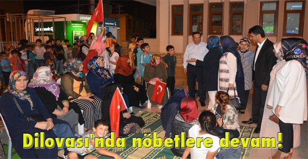 Dilovası'nda nöbetlere devam!