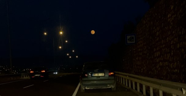 Dolunay görenleri hayran bıraktı