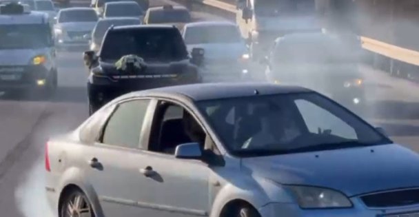 Düğün konvoyunda drift yapan sürücüye 46 bin TL ceza