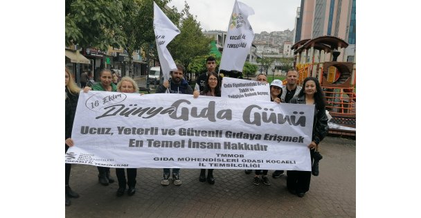 Dünya Gıda Günü'nü yetersiz beslenmenin pençesindeki 50 milyon insanımız ve fahiş oranlarda artan gıda fiyatlarıyla karşılıyoruz