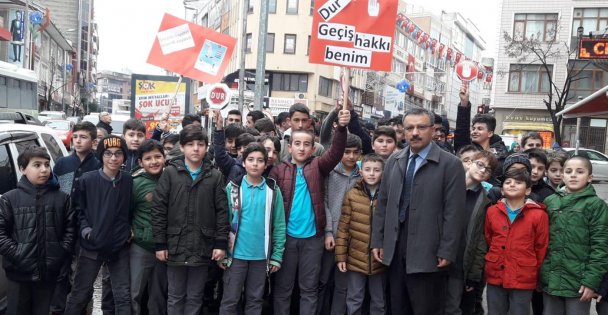 Dur! Geçiş hakkı benim