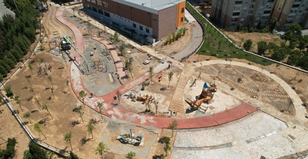 Duyu Bahçesi'nde çalışmalar sürüyor