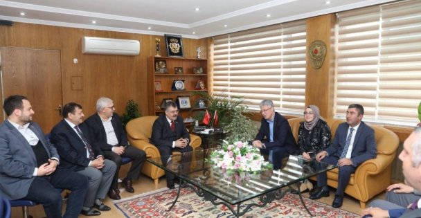 Ellibeş'ten Tipioğlu'na hayırlı olsun ziyareti!