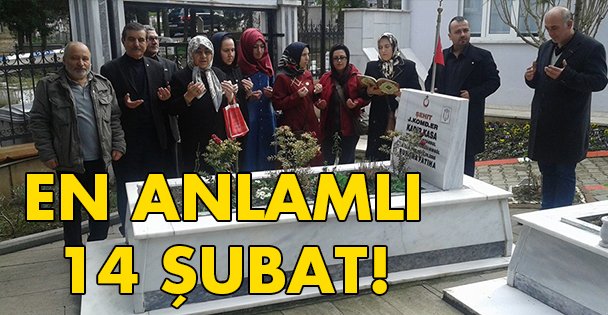 En anlamlı 14 Şubat!