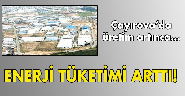 Enerji Tüketimi Arttı