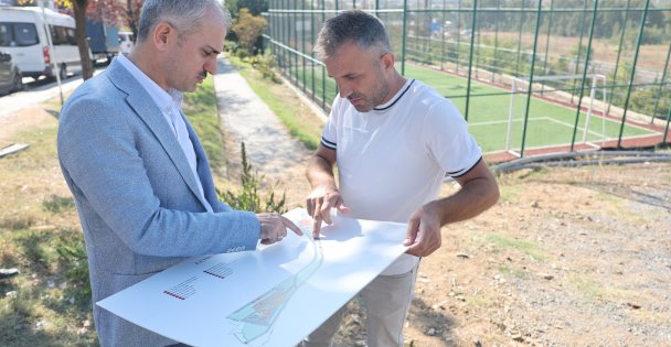 Fatih Sultan Mehmet Parkı'nda yenileme çalışmaları başladı