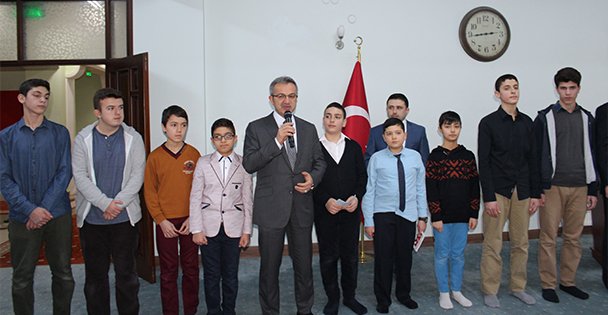 Fatih Talebe Yurdu'nda başarı ödüllendirildi.!