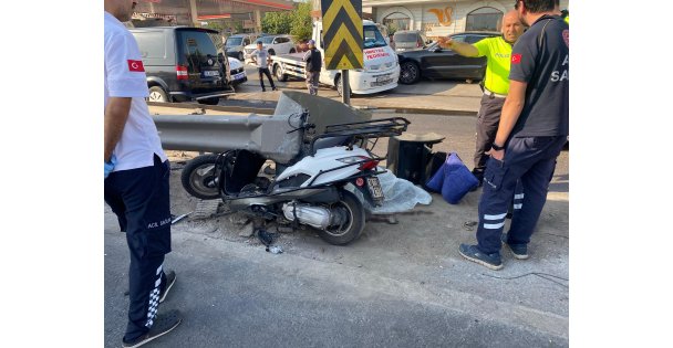 Feci kazada ölen motosiklet sürücüsünün kimliği belli oldu