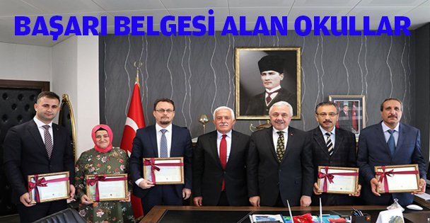 Fehmi Rasim Çelik'den başarı belgesi