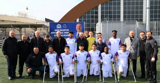 Gebze Ampute galibiyet serisini bozmadı