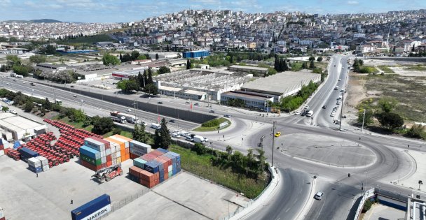 Gebze Ankara Caddesi'nde kavşaklar yenileniyor