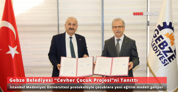 Gebze Belediyesi'nden Yeni Eğitim Hamlesi: 'Cevher Çocuk Projesi” Duyuruldu