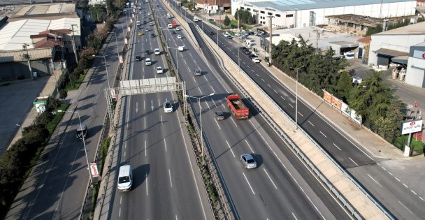 Gebze Beylikbağı'na yeni katılım şeridi hizmete alındı