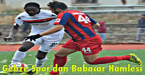 Gebze Spor'dan Babacar Hamlesi