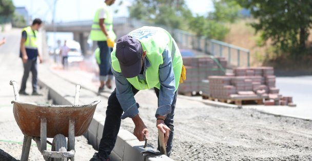 Gebze'de bağlantı yolları açılmaya devam ediyor