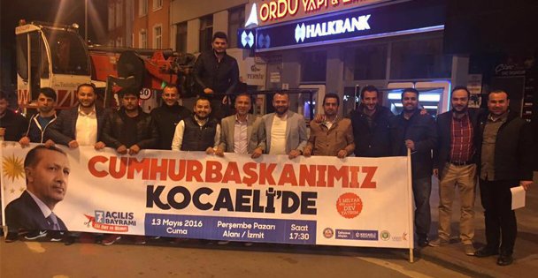 Gebze'de Erdoğan hazırlığı!