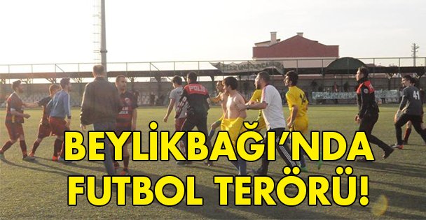 Gebze'de futbol terörü!