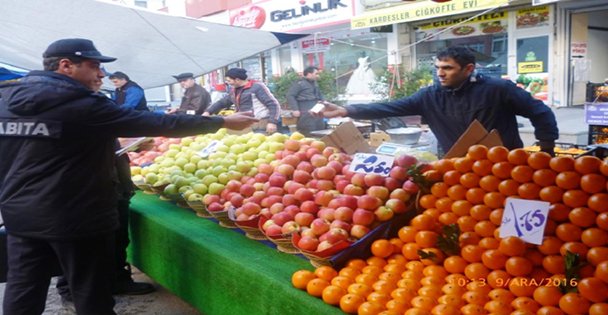 Gebze'de Zabıta İş Başında!