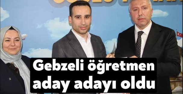 Gebzeli Öğretmen Fatih Sertyüz Milletvekili Aday Adayı