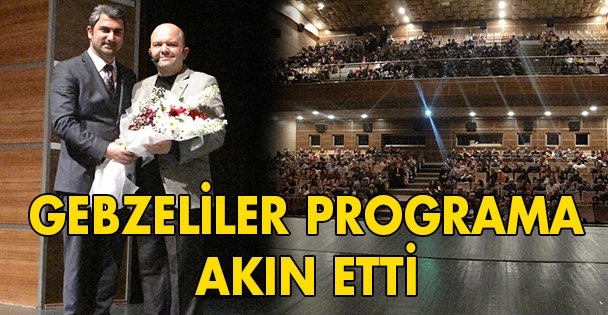 Gebzeliler programa akın etti