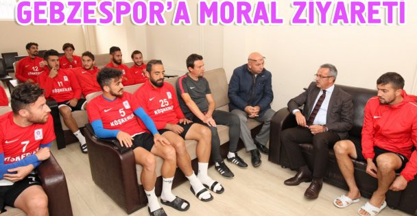 Gebzespor'a moral ziyareti