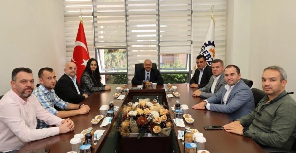 Gebze'ye Kardeş Şehirden Konuklar