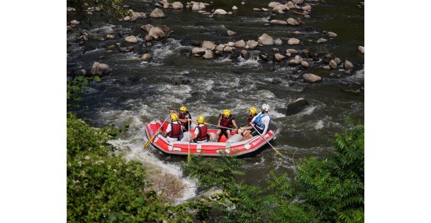 Gençler adrenalin dolu bir gün geçirdi