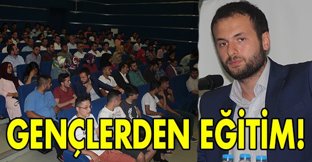Gençler eğitime başladı!