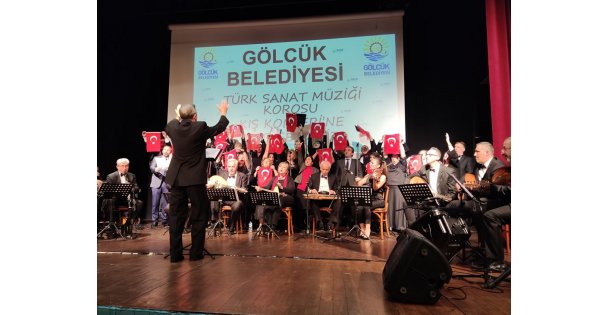 GÖLCÜK BELEDİYESİ KOROSU'NDAN İÇ ISITAN KIŞ KONSERİ