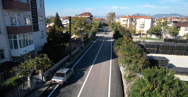 Gölcük Bilgin Caddesi yeni yüzüne kavuştu