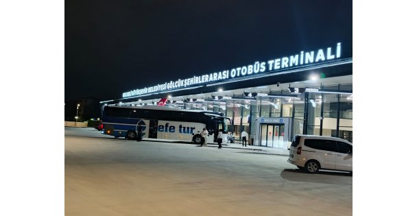 Gölcük Terminali'nde ilk sefer İzmir'e