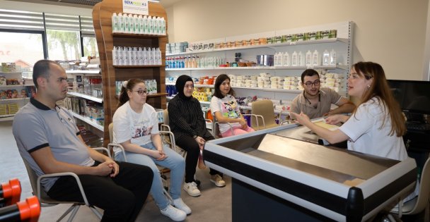 Gonca, özel bireyleri iş hayatına hazırlıyor