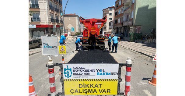 Güvenli ve konforlu yollar için hızlı müdahale