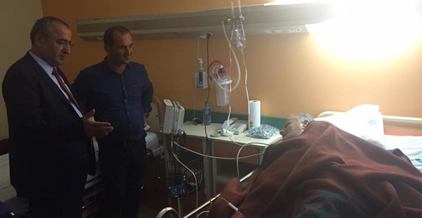 Hastaları unutmadı