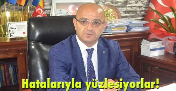 Hatalarıyla yüzleşiyorlar!