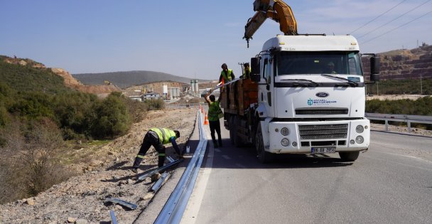 Hereke-Çerkeşli yoluna 3 km'lik otokorkuluk