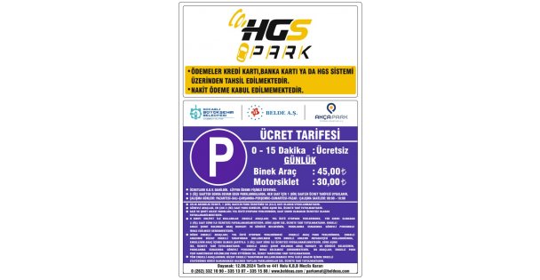 'HGS Park” döneminde sıra Karamürsel'de