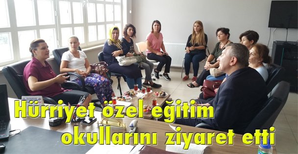 Hürriyet özel eğitim okullarını ziyaret etti