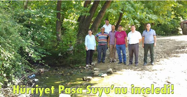 Hürriyet Paşa Suyu'nu inceledi!